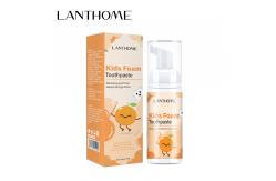 China Orange Flavor Children Teeth Cleaning Mousse Mouth Foaming 50ml supplier