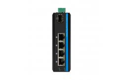 China 5 Port Unmanaged Industrial Ethernet Switch ,  40Gbps Rugged Network Switch supplier