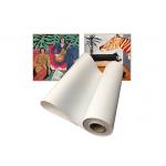 Large Format Inkjet Polyester Cotton Canvas For Inkjet Printers for sale