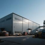 Lightweight Prefab Small Buildings Industrial Commercial Easy Transport for sale