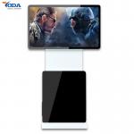 Android Indoor Rotating LCD Monitor Floor Stand Wifi Touch Screen Kiosk for sale