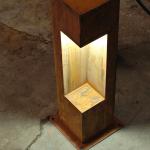 Customized Thickness LED Garden Bollard Lights IP65 Easy Install