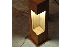 China Customized Thickness LED Garden Bollard Lights IP65 Easy Install supplier