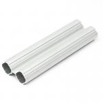 DY28-06A Workbench Lean Pipe Square / Round Aluminum Connector Tube for sale