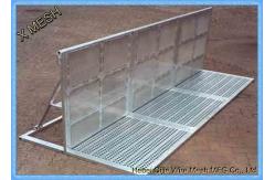 China Traffic Crowd Control Barrier Security Temporary Site Fencing For Concert supplier