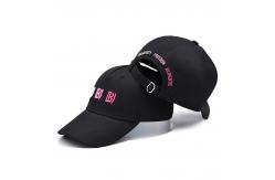 China Metal Custom Embroidered Baseball Caps For Any Age Curved Flat supplier