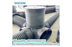 China Large Diameter Spiral Tube Extrusion Line 500-1200kg/h supplier