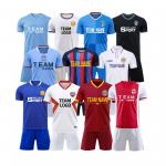 Moisture Soccer Player Shirt Wicking Breathable Custom Team Uniform for sale
