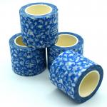 Blue White Porcelain Washi Masking Tape For DIY Crafts for sale