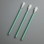 165mm Long Handle Cleanroom Polyester Swab For Industrial Cleaning for sale