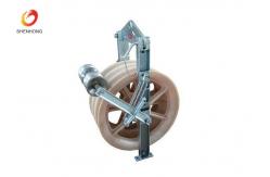 China Grounding Roller Stringing Cable Pulley Block For Overhead Line Tranmission supplier