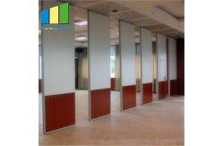 China Space Divider Wooden Folding Partition Wood Movable Office Partition For Library supplier