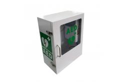 China IP45 Outdoor Heated AED Cabinet Waterproof With 9V 120db Alarm System supplier