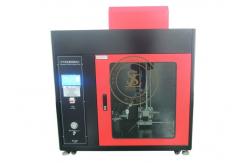China ISO9772 Lab Testing Equipment Horizontal And Vertical Flammability Tester With MCU Control supplier