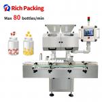 1.2KW Automatic Counting Machine 20~80 Bottles / Min Production Capacity for sale
