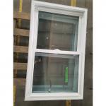 Tempered Glass UPVC Double Hung Window House Replacement Windows