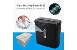 China Confidentiality Protection Cross Cut Paper Shredder For Home Use 11Liter supplier