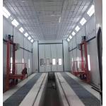 Small Spray Paint Booth with Intelligent Baking Control System for sale