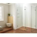 31''X31''X75'' 3 Sided Frameless Glass Shower Enclosure 6mm for sale