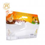 Gravure printing OEM ODM Transparent Food Packaging Bags Bopp Plastic Bags With handle for sale