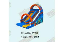 China Children Fun Park Inflatable Slide With Arch For Rentals supplier