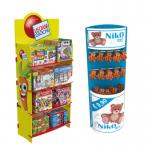 Customizable Movable and Rotating Wooden Display Racks for Plywood Toy Stand for Retail Stores Supermarkets Toy Stores for sale