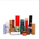 Round Paper Cans Packaging For Cosmetic Perfume Candle Jewelry Paper Tube Packaging Box for sale