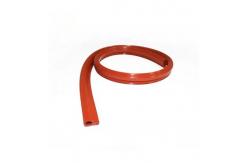 China Customized High Temperature 300 Degree Oven Door Window Silicone Rubber Sealing Strip supplier