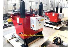 China Height Adjust 3 Tons Rotary Welding Turntable With Chuck supplier