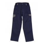 230 GSM 65% Polyester 35% Cotton Unisex Dark Blue Twill 2/1 Pants Pocket Cover Casual Work Clothes for sale