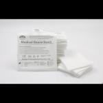 4X4 Soft 17 Threads Medical Gauze Swab Non Sterile Folded Edges for sale