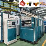 Electric 7.5KW PLC Controlled Heating Thermoforming Machine For PP/PS
