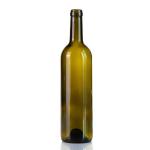Personalized Bordeaux Glass Wine Bottle 187ml 375ml 750ml for sale