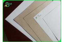 China Recycled Kraft Liner White Top 170gsm In 24 30 Roll Width High Strength supplier