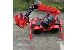 China 9 Meter Telescopic Handler Forklift Boom Strong Power 5ton CE Certificate supplier