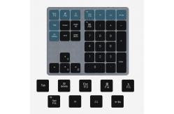 China Customized Keyboard Membrane Switch , Push Button Keypad With Multimedia Keys supplier