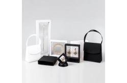 China Rectangular Transparent Display Custom Paper Packaging Box for Jewelry Set Gift supplier