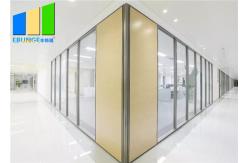 China Eco Friendly Demountable Modular Glass Partition Wall For Office Building supplier