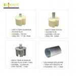 70mm Roller Blind Hardware Kit Nylon Round Plug Awning Hardware Parts