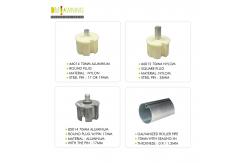 China 70mm Roller Blind Hardware Kit Nylon Round Plug Awning Hardware Parts supplier