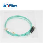Aqua Fiber Optic Patch Cord FC To LC Duplex 1-144 Multi Fibers RoHS Compliant for sale