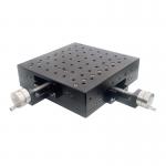 200mm×200mm×60mm Manual Linear Stage XY Motion Stage Grinding Screw for sale