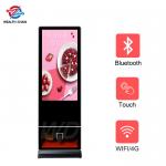 Android OS 55 Inch CMS Digital Information Screen With Shoe Polisher for sale