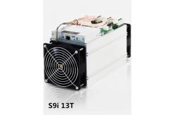 China Rectangle S9i 13t 1290W Antminer Bitcoin Miner supplier
