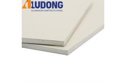 China White Core PE Aluminum Composite Panel ACM Fireproof B1 supplier
