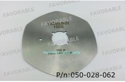 China Hex 100mm Cutter Fixed Knife Blades Suitable For Spreader SY171 SY251 SY51TT supplier