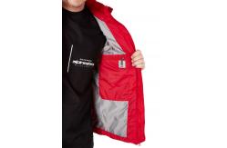 China Warm Duck Down Puffer Jacket Dyed Embroidered Corduroy With Hood supplier