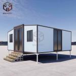 ODM EPS Panel Foldable 20ft Container House With 2 Bedroom for sale