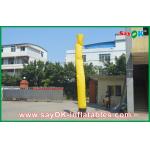 Inflatable Stick Man Yellow Inflatable Guy , Advertisement Air Dancers Inflatables