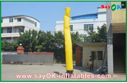 China Inflatable Stick Man Yellow Inflatable Guy , Advertisement Air Dancers Inflatables supplier